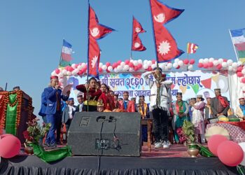 जीतपुरसिमरा–१७ रामनगरमा २८६० औं सोनाम ल्होछार  बृहत सांस्कृतिक कार्यक्रम सुरु