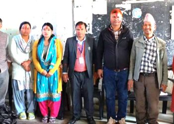 सत्यश्वर शिवशक्ति आधारभूत विद्यालयको विविस अध्यक्षमा चौलागाई