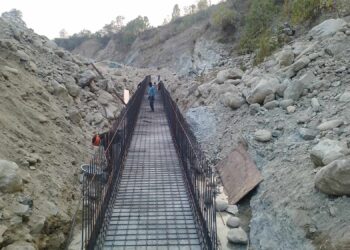 सिङ्गौलमा धनसार खोलाको धनसार सिंचाइ पक्कि कुलो निर्माण सुरु