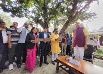 नेपाल रेडक्रस सोसाइटी निजगढ उपशाखाको भवन शिलान्यास