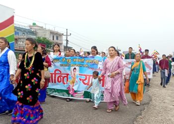 लामा झाँकी र शान्ती पदयात्रा र्‍यालीसहित निजगढमा बुद्ध जयन्ती मनाए !