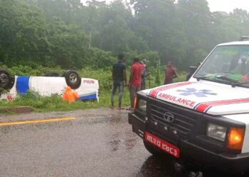 बारामा बस दुर्घटना करिब १० जना घाइते