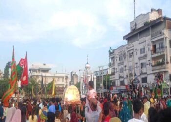 सिम्रौनगढ्मा मुस्लिम पर्व मुहरमको अवसरमा तजेया