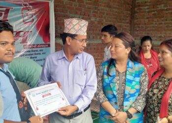 निजगढ सामुदायिक अस्पतालले आयोजना गरेको कार्यक्रममा ३८ जनाद्वारा रगत दान