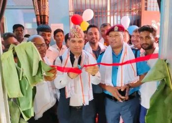 पचरौता नगर प्रमुख सिंहद्वारा आधुनिक दन्त अस्पताल सेवाको उदघाटन