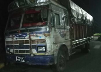 जिल्ला प्रहरी बाराले ३६ लाख बराबरको ट्रकसहित सामान नियन्त्रण