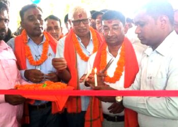 कलैया-१८ मोतिसरमा नवनिर्मित बिधालय भवनको उदघाटन