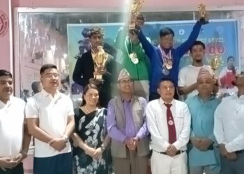 निजगढ डोजाङद्वारा आयोजित दोश्रो जुनियर जिल्ला स्तरीय तेक्वान्दो प्रतियोगिता सम्पन्न नेत्रोदय प्रथम