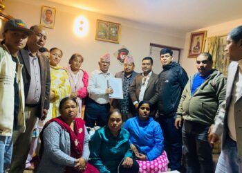 सिस्नेरी घटनाको छानविन गर्न माग गर्दै प्रधानमन्त्री ओलीलाई पत्र