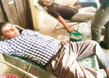 सहयोगी पाईला कलैया १४ को आयोजना तिन महिला सहित ३४ जनाले गरे रक्तदान