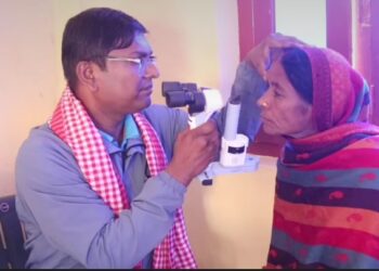 दलित पत्रकार संघ बाराको आयोजनामा निःशुल्क आँखा शिविरमा ३ सय १५ जना लाभान्वित