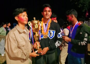 निजगढद्वारा आयोजित राष्ट्रपती रनिङ्ग शिल्ड प्रतियोगितामा २२ स्वर्णसहित  गौरीशंकर प्रथम