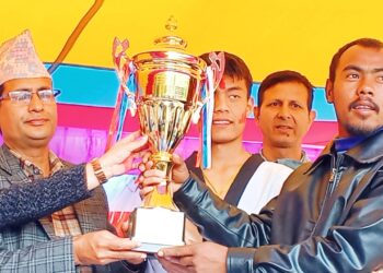 तेस्रो मधेस प्रदेश स्तरीय खुल्ला तेक्वान्दो प्रतियोगिताको उपाधी निजगढ जनज्योति डोजङ्गलाई