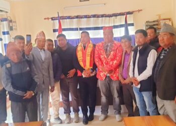बारामा आएका नयाँ एसपी र डिएसपीलाई नेपाल तामाङ्ग घेदुङ्ग बाराद्वारा स्वागत