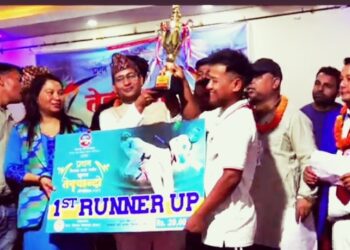 प्रथम नगर स्तरीय तेक्वान्दो खुला प्रतियोगिताको १३ स्वर्णसहित जनज्योति डोजाङ प्रथम