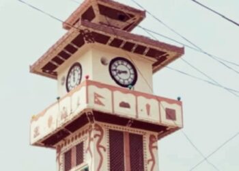 १५ दिनदेखि कलैया घण्टाघरको सबै घडी  बन्द