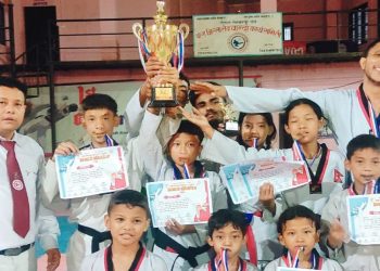 दोश्रो कलैया जिल्ला नगरस्तरीय तेक्वान्दो प्रतियोगितामा निजगढको प्रथम
