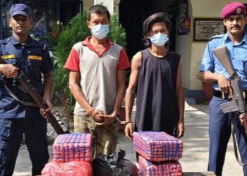 २४ केजी गाँजासहित निजगढका दुई युवा पक्राउ