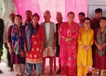 आर्य समाज रतनपुरको प्रथम साधारण सभा, नयाँ कार्यसमिति गठन