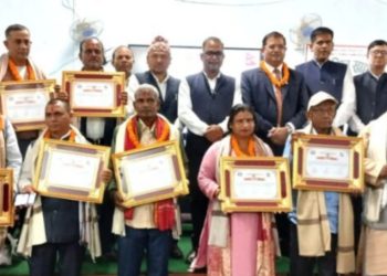 मधेश प्रदेशका आठ उत्कृष्ट किसानलाई सम्मान