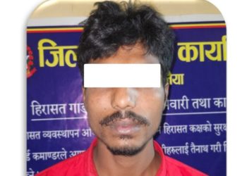 बारा प्रहरीले काठमाडौँबाट चोरी भएको मोटरसाइकलसहित एक युवक पक्राउ