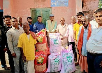 प्रसौनी गाउँपालिकाद्वारा ५० प्रतिशत अनुदानमा गहुँको उन्नत बीउ वितरण