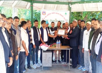 नेपाल वन प्राविधिक दिवसको अवसरमा वृक्षरोपण  र ‘वृक्षमानव’ : शर्मालाई सम्मान