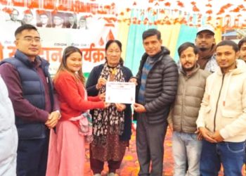 स्थापना दिवसको अवसरमा नेविसंघ निजगढद्वारा रक्तदान कार्यक्रम सम्पन्न