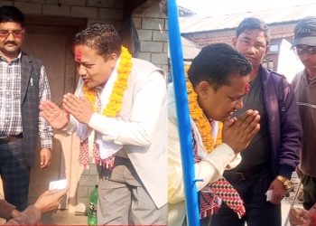 निजगढमा नेकपाको घरदैलो अभियान, मतदातामा परिवर्तनको अपेक्षा