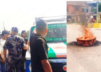 गरिमा चौधरी हत्या प्रकरण : जीतपुरसिमरामा यातायात ठप्प, विद्यालय बन्द