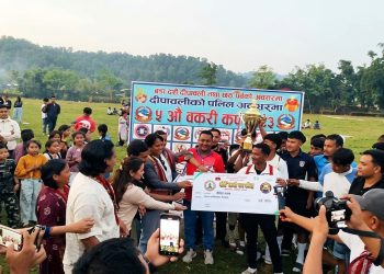 पेनाल्टीमा हिमशिखरलाई हराउँदै सिद्धबाबा चकरी कप च्याम्पियन